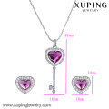 set-46 xuping cœur élégant mis luxueux ensemble de bijoux coeur élégant Swarovski Elements